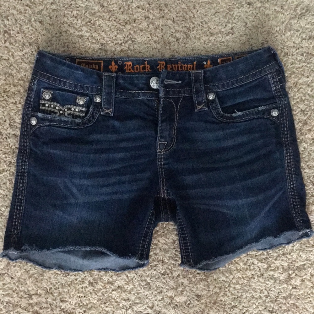 Size 27 Rock Revival jean shorts